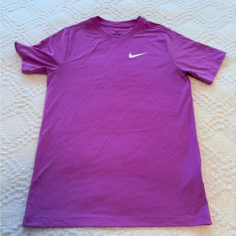 Nike  Girl’s Purple Dri-fit T-Shirt